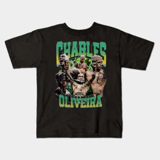 Charles Oliveira Do Bronx Boxing Vintage Kids T-Shirt